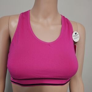 Vibrant Pink Sports Bra